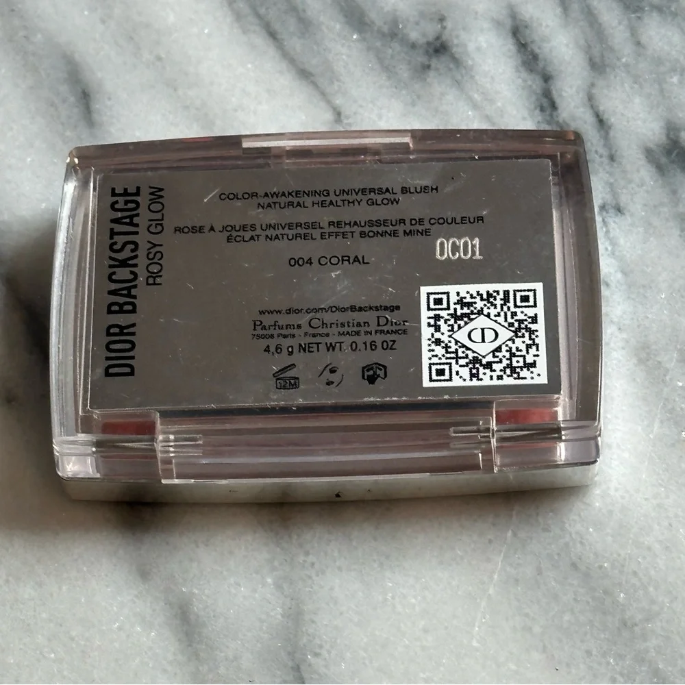 Dior Backstage Rosy Glow Blush Shade: 004 Coral